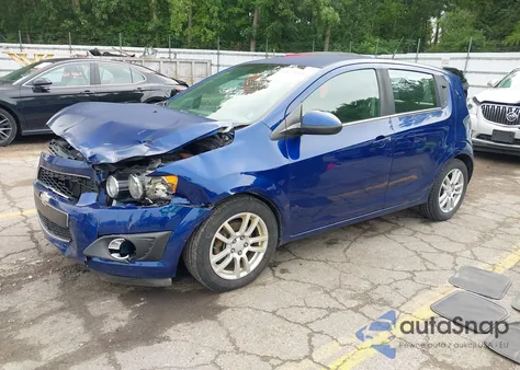 2012 Chevrolet Sonic 2Lt z USA, uszkodzony, nr VIN 1G1JC6SH8C4209669